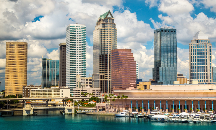 Tampa encabeza la lista de las mejores ciudades para jubilarse