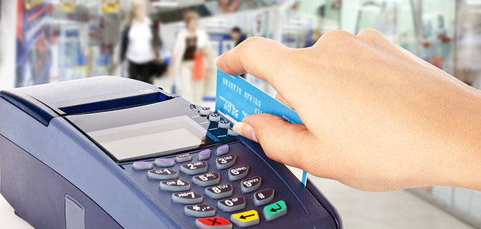 pagando con tarjeta de credito