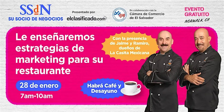 Desayuno de Negocios - Estrategias de marketing para restaurantes